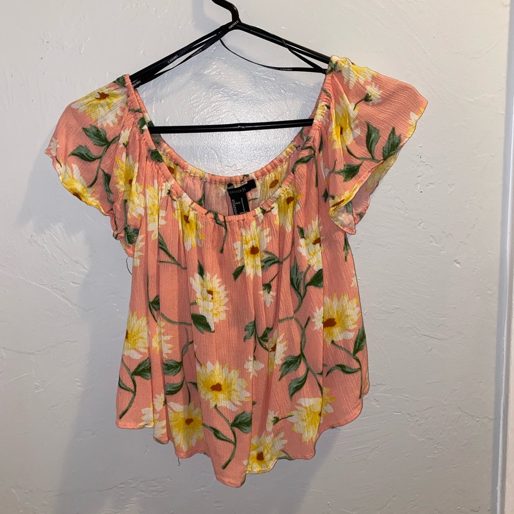 Forever 21 Off-Shoulder Blouse